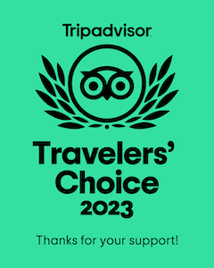  Tripadvisor - Premio Travellers' Choice 2023